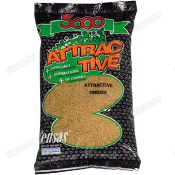 Прикормка Sensas 3000 Attractive Feeder 1 кг (Фидер)